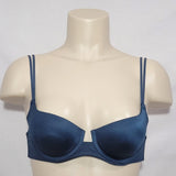 Victoria's Secret Smooth Satin Air Pad Padded Push Up Underwire Bra 32A Teal - Better Bath and Beauty