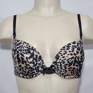 Maidenform 9406 Comfort Devotion Embellished Push Up UW Bra 36B Animal Print NWT DISCONTINUED - Better Bath and Beauty