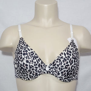 Maidenform 7959 One Fabulous Fit Demi Underwire Bra 38D Black Animal Print NWT - Better Bath and Beauty