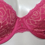 Lily Of France 2177140 Extreme Sensational Cut & Sew UW Bra 36C Pink NWT - Better Bath and Beauty