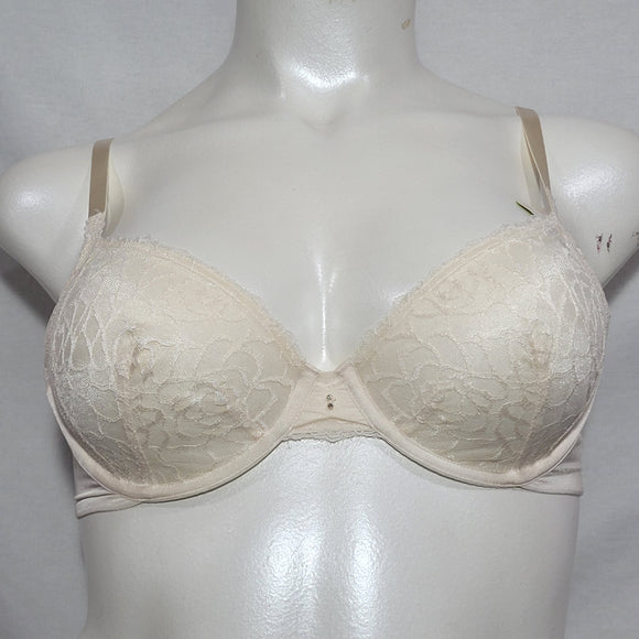 Lily Of France 2177140 Extreme Sensational Cut & Sew UW Bra 36C Sweet Cream NWT - Better Bath and Beauty