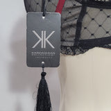 Kardashian Kollection Burlesque Demi Molded Cup Lace Underwire Bra 34B Black - Better Bath and Beauty