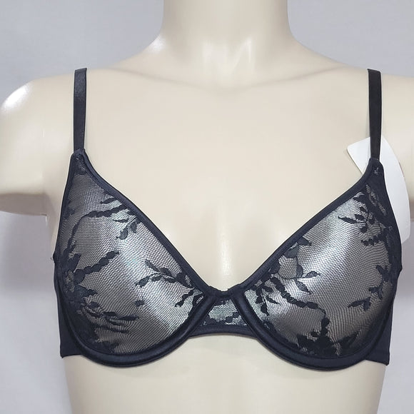 Maidenform 7312 Lace Embellished One Fabulous Fit UW Bra 34C Black NWT - Better Bath and Beauty