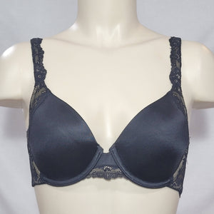 Maidenform 7549 Pure Genius! Extra Coverage Lace Embellished UW Bra 34B Black - Better Bath and Beauty