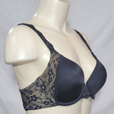 Maidenform 7549 Pure Genius! Extra Coverage Lace Embellished UW Bra 34DD Black - Better Bath and Beauty