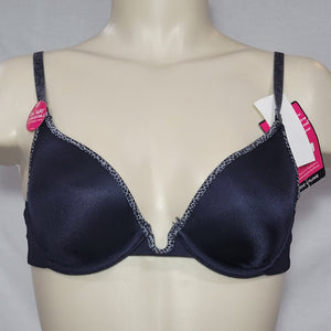 Lily Of France 2177200 Extreme U-Plunge Underwire Bra 34C Black NWT - Better Bath and Beauty