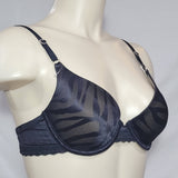 DISCONTINUED Maidenform 7122 One Fabulous Fit Jacquard Satin Underwire Bra 34B Black NWT - Better Bath and Beauty