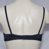 DISCONTINUED Maidenform 7122 One Fabulous Fit Jacquard Satin Underwire Bra 38C Black NWT - Better Bath and Beauty