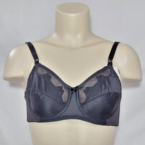 Bali 180 0180 Flower Underwire Bra 36B Black NEW WITH TAGS - Better Bath and Beauty
