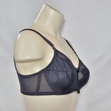 Bali 180 0180 Flower Underwire Bra 42DDD Black NEW WITH TAGS - Better Bath and Beauty