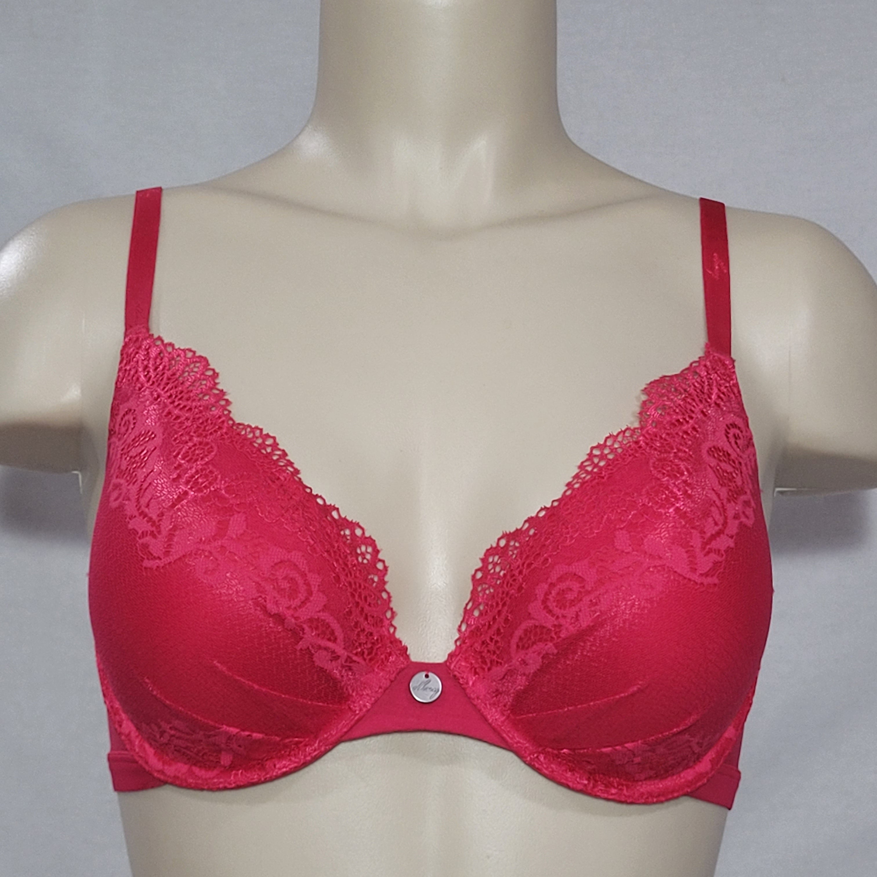 DKNY 453237 Perfect Profile Underwire Push-up T-Shirt Bra MSRP $44