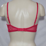 DKNY 453237 Perfect Profile Push-Up T-Shirt Underwire Bra 32B Red NWT - Better Bath and Beauty