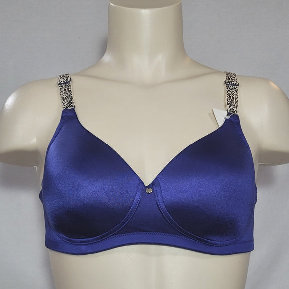 Warner's 1281 Secret Makeover Lift Wire-Free Bra 34B Royal Blue NWT - Better Bath and Beauty