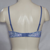 Maidenform 5101 05101 Self Expressions i-Fit Push Up Underwire Bra 34A Blue NWT