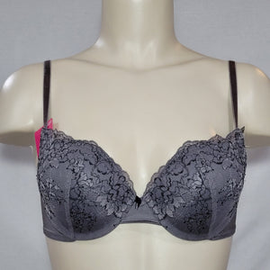 Maidenform Self Expressions 6660 Push Up and In Underwire Bra 34C Gray NWT - Better Bath and Beauty