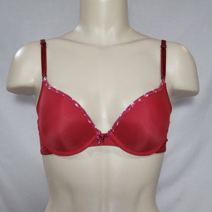 Maidenform 9699 9399 Push-Up Underwire Bra 34B Red - Better Bath and Beauty