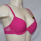 Lily Of France 2175210 French Charm Push Up Underwire Bra 34B Raspberry Crave NWT - Better Bath and Beauty