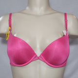 Lily Of France 2175240 Extreme Sensational PushUp UW Bra with Lace 34B Pink NWT - Better Bath and Beauty