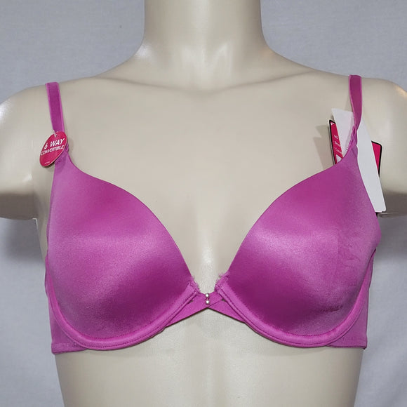 Lily Of France 2177100 Your Perfect T-Shirt UW Bra 36C Wild Orchid Pink NWT - Better Bath and Beauty