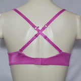 Lily Of France 2177100 Your Perfect T-Shirt UW Bra 34B Wild Orchid Pink NWT - Better Bath and Beauty