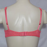 Bestform 6482 Unlined Semi Sheer Seamless Cup Underwire Bra 34B Coral - Better Bath and Beauty