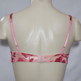 Gilligan O'Malley Sheer Mesh Underwire Bra 34B Pink Floral - Better Bath and Beauty