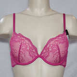 Maidenform 9407 Enthralled Embellished Lace Plunge Underwire Bra 36C Magenta DISCONTINUED - Better Bath and Beauty
