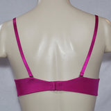 Lily of France 2131101 Soiree Extreme Ego Boost Tailored UW Bra 34B Dark Pink - Better Bath and Beauty