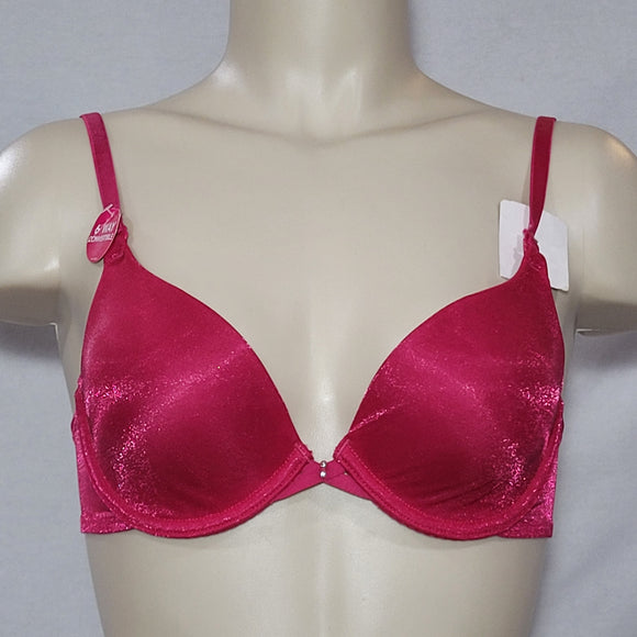 Lily Of France 2177100 Your Perfect T-Shirt Underwire Bra 34B Glitzed Pink NWT - Better Bath and Beauty
