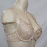 Vanity Fair 75215 Modern Coverage Lace Underwire Lift Underwire Bra 34B Nude - Better Bath and Beauty