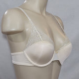 Lily Of France 2177175 Extreme Lacy Looks Lightly Lined UW Bra 36D Ivory NWT - Better Bath and Beauty