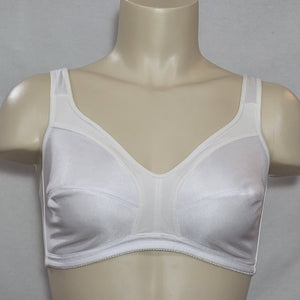 Dominique 5316 Cotton Lined Soft Stretch Wire Free Bra 34B White - Better Bath and Beauty