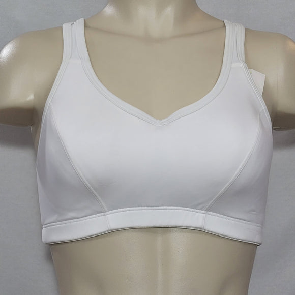 Hanes HC60 Shaping Foam Full Support Bra Wire Free Sports Bra 34C White NWT - Better Bath and Beauty