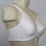 Amoena 2153 Kelly Soft Cup Pocketed Wire Free Mastectomy Bra 34B White - Better Bath and Beauty