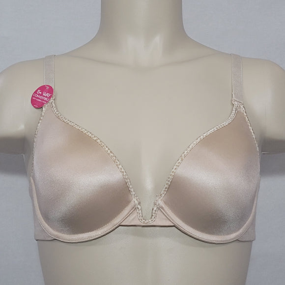 Lily Of France 2177200 Extreme U-Plunge Underwire Bra 38D Nude NWT - Better Bath and Beauty