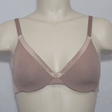 Warner's 1300 Satin Tuxedo Smooth Look All Day Fit Underwire Bra 34C Toffee - Better Bath and Beauty