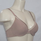 Warner's 1300 Satin Tuxedo Smooth Look All Day Fit Underwire Bra 34C Toffee - Better Bath and Beauty