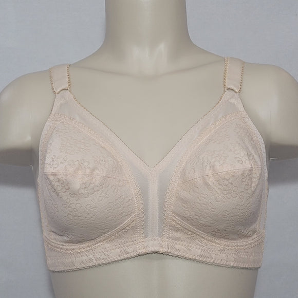 Playtex 18 Hour #20 #27 Divided Cup Lace Wire Free Bra 44C