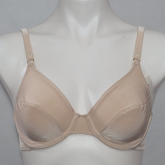 Warner's 2562 Dimensions Tactel Divided Cup Underwire Bra 34C Nude NWT - Better Bath and Beauty