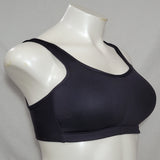 Hanes HC59 G470 Sports Full Support Bra Wire Free 38D Black NWT - Better Bath and Beauty