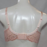 Whimsy by Lunaire 27911 Santa Rosa Lace Trimmed T-Shirt Underwire Bra 38D Pink