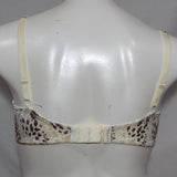 Lilyette 904 Plunge Into Comfort Keyhole Underwire Bra 36D Animal Print NWT - Better Bath and Beauty