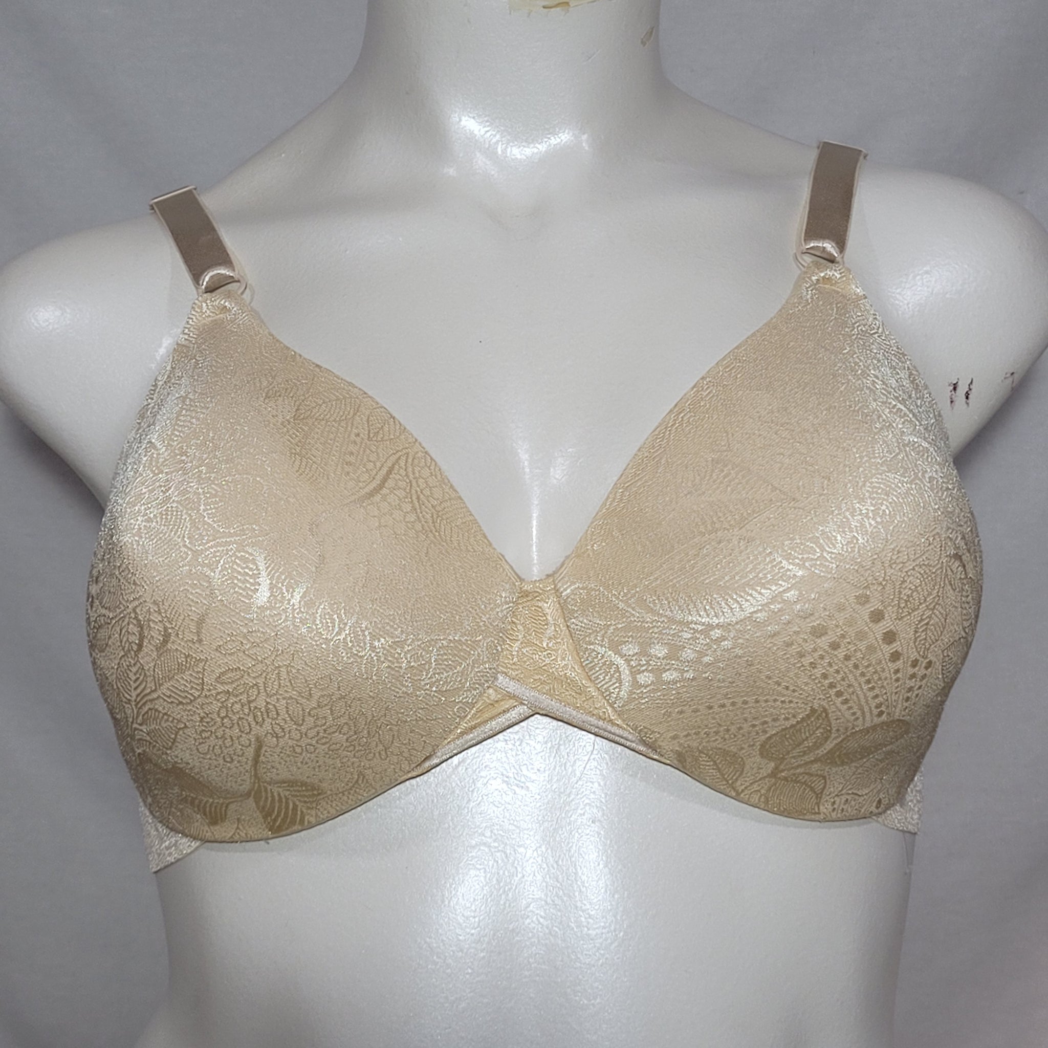 Bali 3235 Concealers Back Smoothing Underwire Bra 38DD Nude