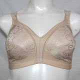 Exquisite Form 706 5100706 Wire Free Bra 44D Nude NEW WITHOUT TAGS - Better Bath and Beauty