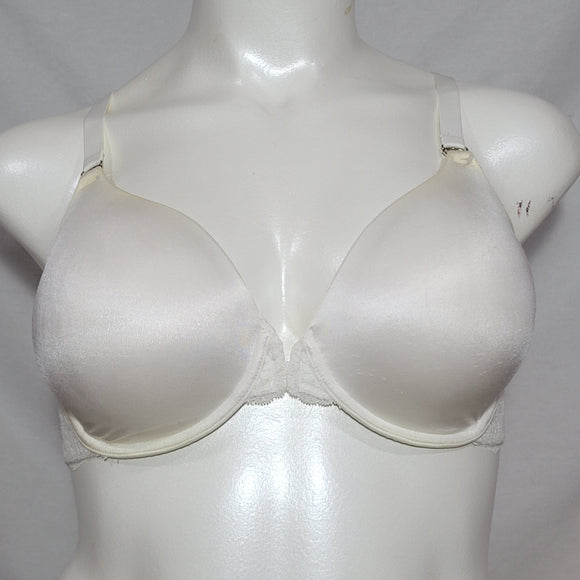 Maidenform 7112 Front Close Lace Trim Underwire Bra 34D White NEW WITH TAGS - Better Bath and Beauty