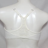 Maidenform 7112 Front Close Lace Trim Underwire Bra 38DD White NEW WITH TAGS - Better Bath and Beauty