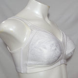 Exquisite Form 706 5100706 Wire Free Bra 38D White NEW WITHOUT TAGS - Better Bath and Beauty
