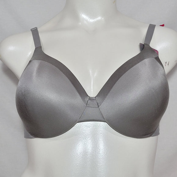 Maidenform 9436 Comfort Devotion Extra Coverage Underwire Bra 38DD Gray NWT - Better Bath and Beauty