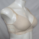 Leading Lady 405 Molded Seamless Lace-Frame Wirefree Nursing Bra 36D Ivory - Better Bath and Beauty