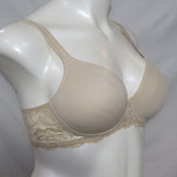 Mimi Maternity Lined Molded Cup Lace Trim Underwire Bra 36C Nude - Better Bath and Beauty